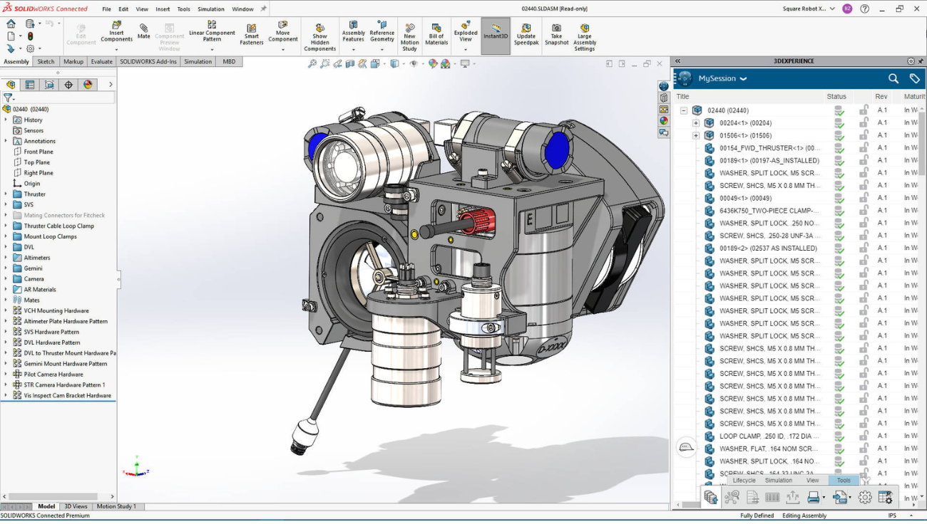 SOLIDWORKS · 3DEXPERIENCE